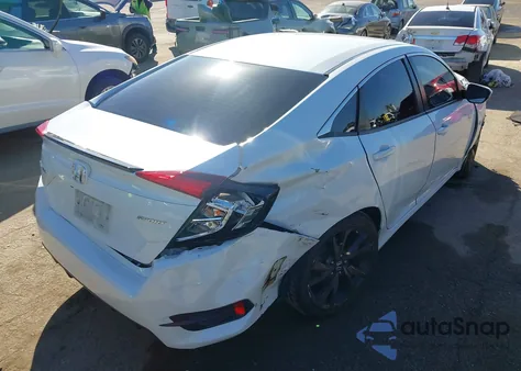2020 Honda Civic Sport from USA, damaged, VIN 2HGFC2F89LH572504